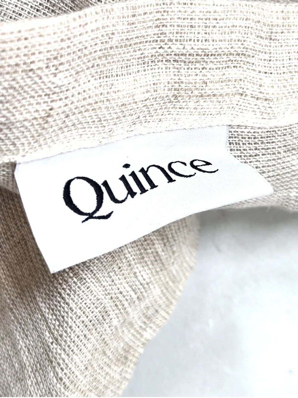 NWOT QUINCE Set Of 4 48x84 European Linen Sheer Curtains Flax 9813